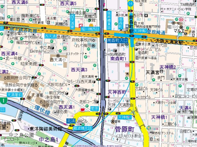 【地図】 | プレサンス梅田東グラッド
