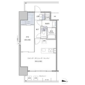 パークアクシス名古屋山王橋の間取り