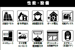 船橋市金杉８丁目４期の設備