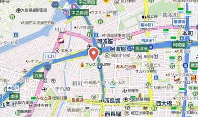 【地図】 | アクアプレイス大阪レジェンド