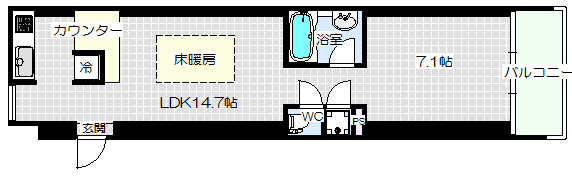 【間取り】 | アクアプレイス大阪レジェンド