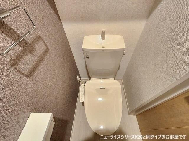 ジェルメ柏Ｂ棟のトイレ