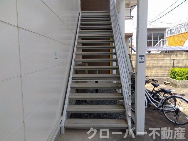 レオパレスたかぎのエントランス