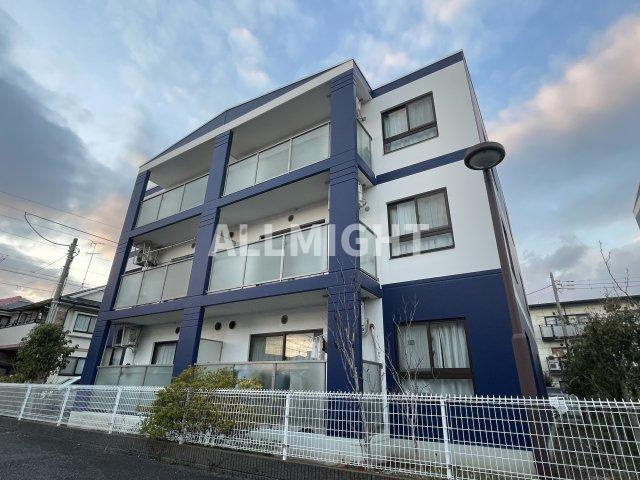 川崎市多摩区登戸の賃貸マンションの外観|★お部屋探しはオールマイト不動産までご相談下さい♪【044-543-9135】