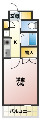 【間取り】 | 敷金・礼金なし！