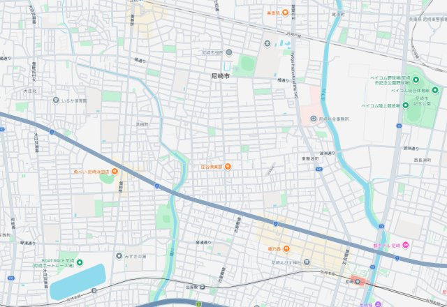 尼崎市西難波町　第2期　新築一戸建ての地図
