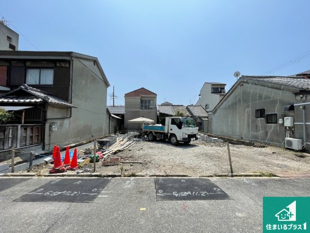 尼崎市西難波町　第2期　新築一戸建ての外観|現在建築中！落ち着いた街並みで新生活を始めることが出来そう！周辺の物件も併せてご紹介させて頂きます！