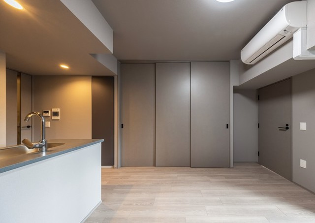 ザ・ライオンズフォーシア蒲田の居間・リビング|※写真は同タイプ住戸です。