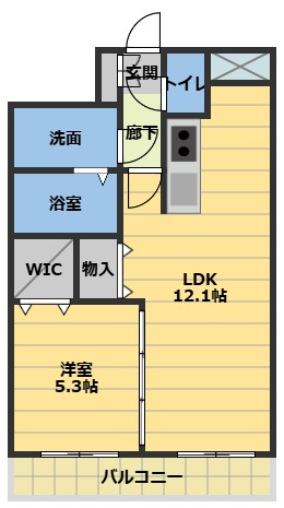LIVE南新町の間取り