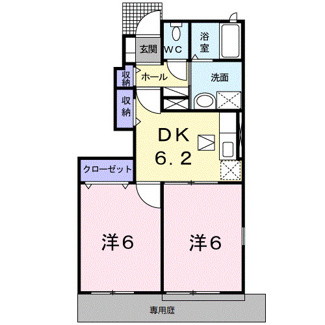【間取り】 | コートジュネス　Ⅴ