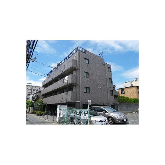 【外観】 | ルーブル新中野 | 鉄筋コンクリート造のがっちりとした建物。