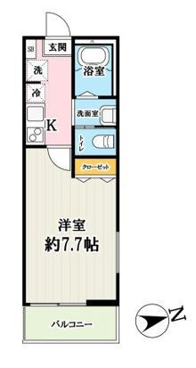 ソレイユ西大宮の間取り