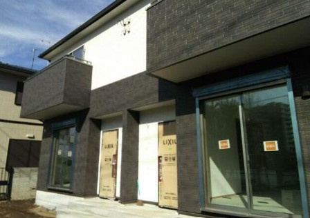 府中市住吉町２丁目のテラス