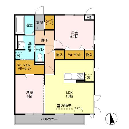 トルビヨンの間取り