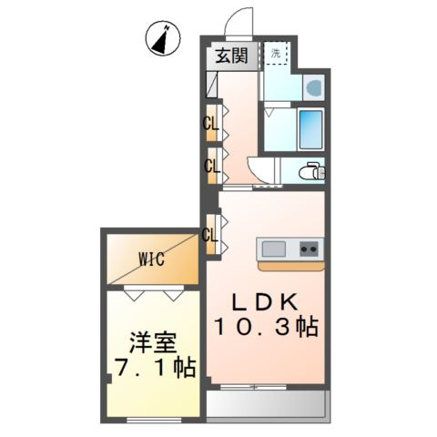 Ｌａ　ｆｏｒｔｅ　Ｔａｏｊｉの間取り