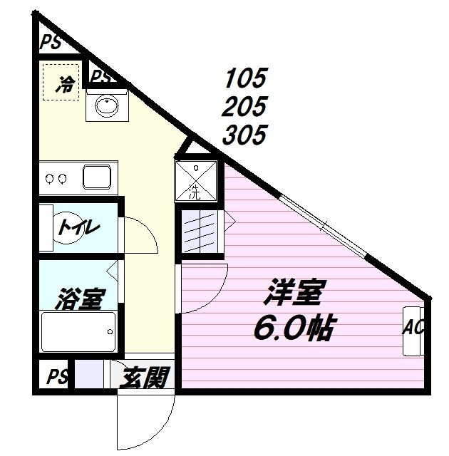 The Garlandsの間取り