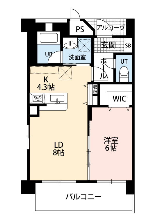 リグ・シャトレの間取り