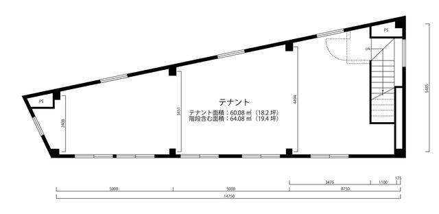 ＫＵＭＡＺＡＷＡビルの間取り