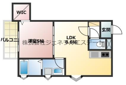 【間取り】 | フォレストクリエオーレ上島町弐番館