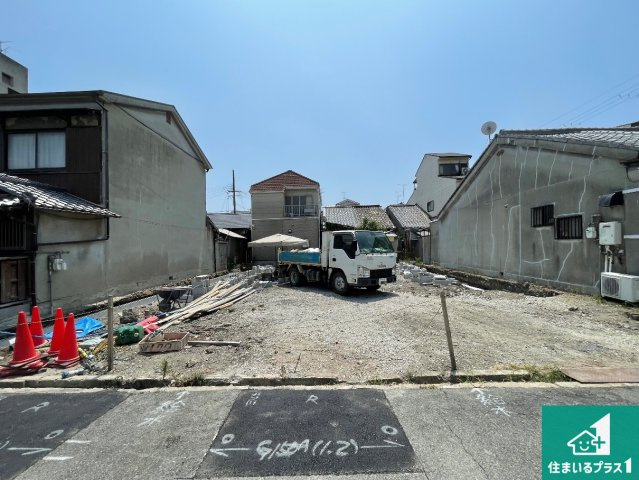 尼崎市西難波町　第2期　新築一戸建ての外観|現在建築中！落ち着いた街並みで新生活を始めることが出来そう！周辺の物件も併せてご紹介させて頂きます！