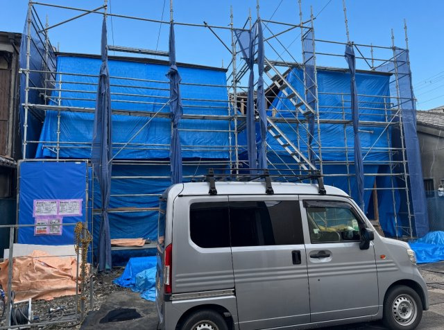 ■尼崎市西難波町　第2期　新築一戸建ての外観|現在建築中！落ち着いた街並みで新生活を始めることが出来そう！周辺の物件も併せてご紹介させて頂きます！