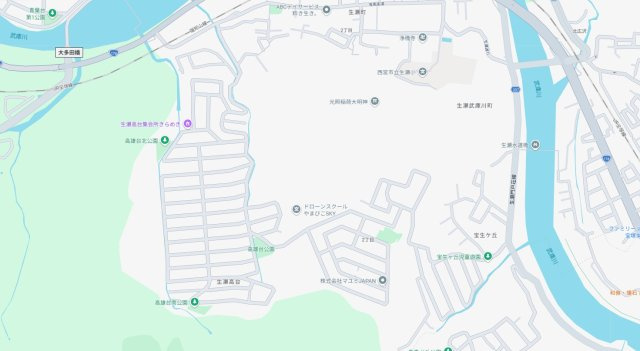 西宮市生瀬高台　第1期　新築一戸建ての地図