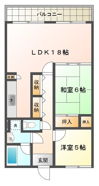 メルヴェーユ桃山台の間取り