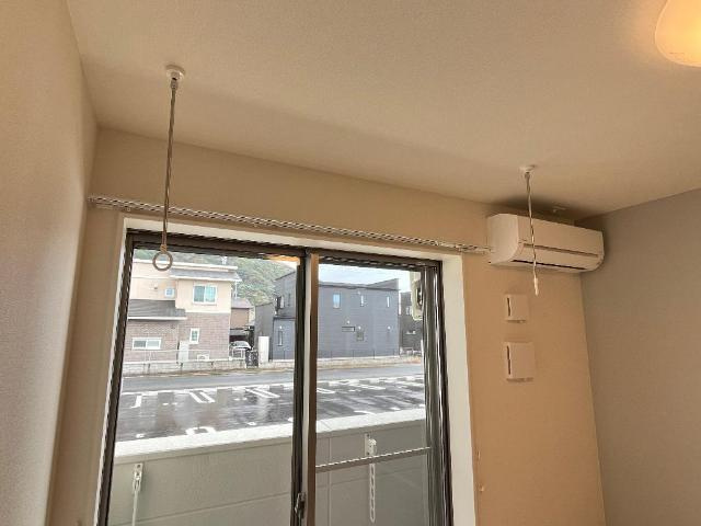ｃａｓａ　ｅｓｔｅ唐津Ａの設備|室内物干し