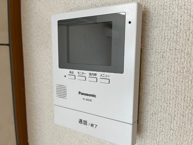 キャッスルリオのセキュリティ|カメラ付インターホン