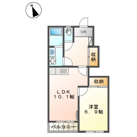 キャッスルリオの間取り