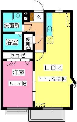 【間取り】 | シャンテ城西