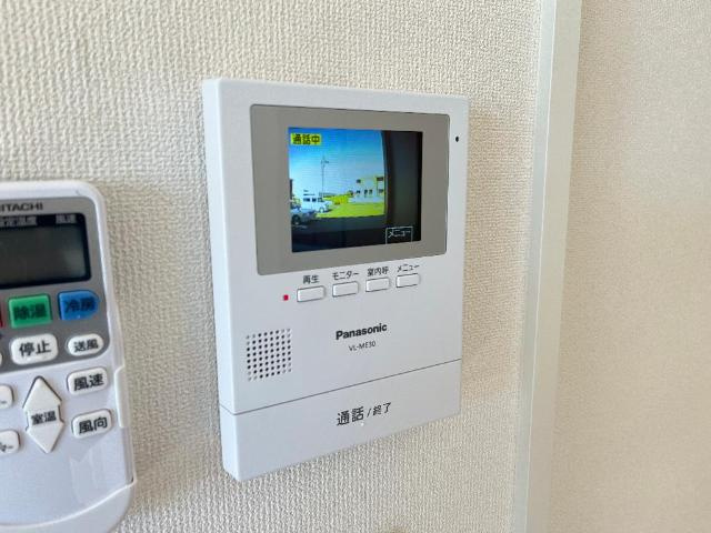プランドール原の内装|カメラ付インターホン