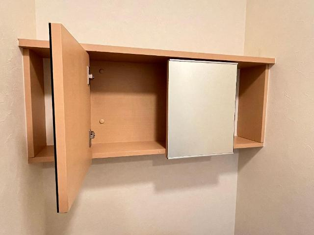 リヴィエールピアの収納|トイレ収納