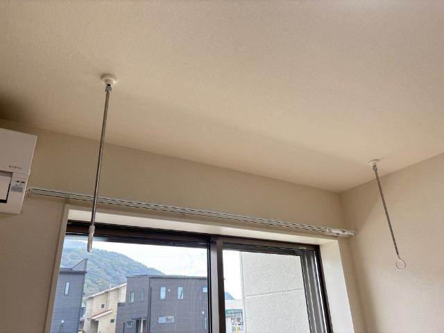 ｃａｓａ　ｅｓｔｅ唐津Ａの設備|室内物干し