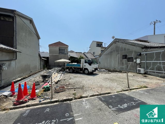 尼崎市西難波町　第2期　新築一戸建ての外観|現在の進捗状況です！順調に作業進行中、完成が待ち遠しいです！詳細の間取り等、お気軽にお問い合わせください！