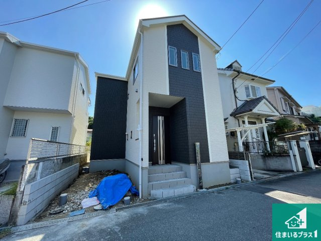 川西市西多田　新築一戸建ての外観|安心の10年保証！外観を美しく保ち、雨水で汚れを落とします！気になることがありましたら、お気軽にお問い合わせください！