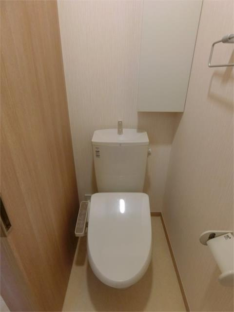 川崎市多摩区菅馬場２丁目のアパートのトイレ