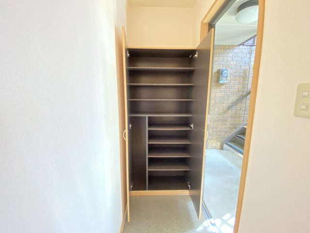 【収納】 | クレールアビタシオンKonishi | 専用の収納スペースです