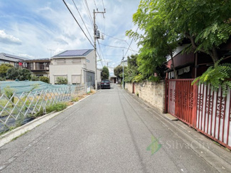 【前面道路含む現地写真】 | 世田谷区奥沢2丁目 | 建築条件はございません。お好きなハウスメーカーで建築可能です。