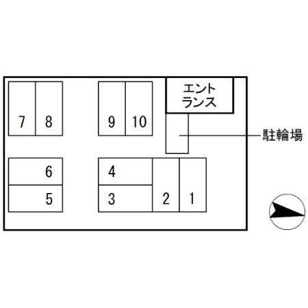 ＳＱＵＡＲＥ光の森駅前の区画図