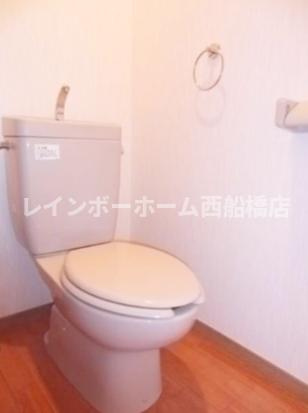 プリュムのトイレ