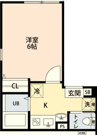 プロスペリティ北千住の間取り
