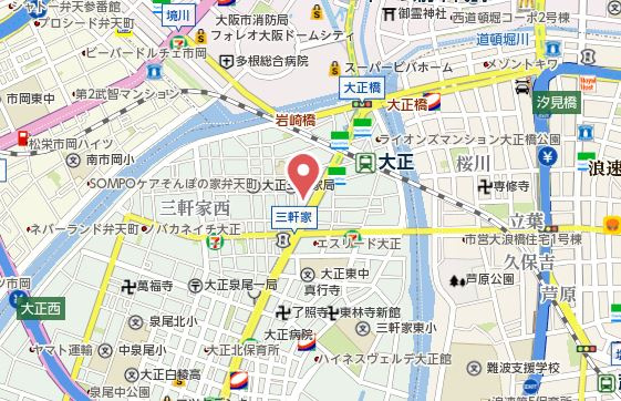 【地図】 | アドバンス大阪ソルテ
