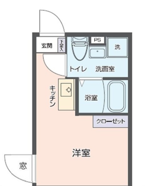 アーク東四つ木の間取り