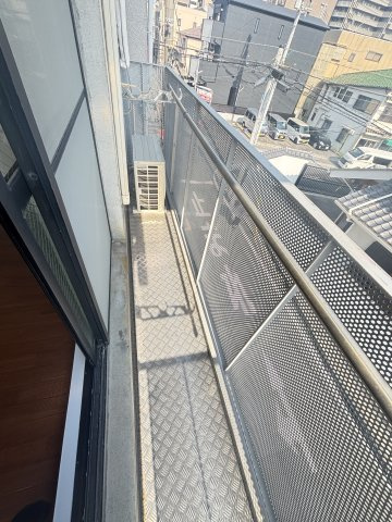 ゼンマンションのバルコニー