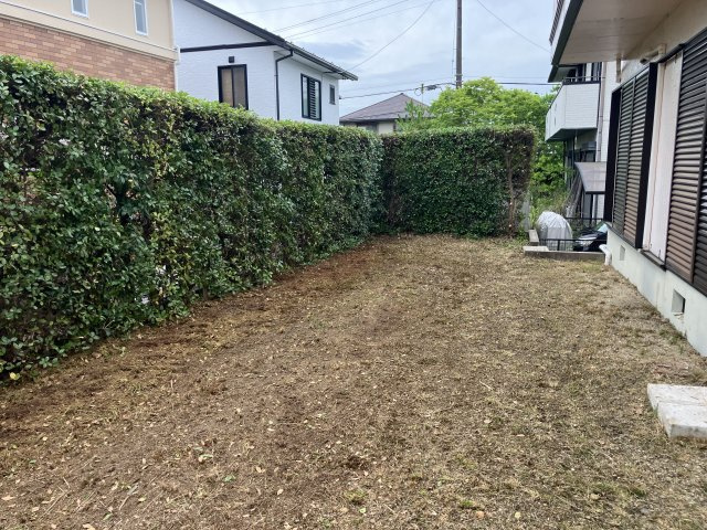 可児市桂ケ丘２丁目の中古一戸建の庭