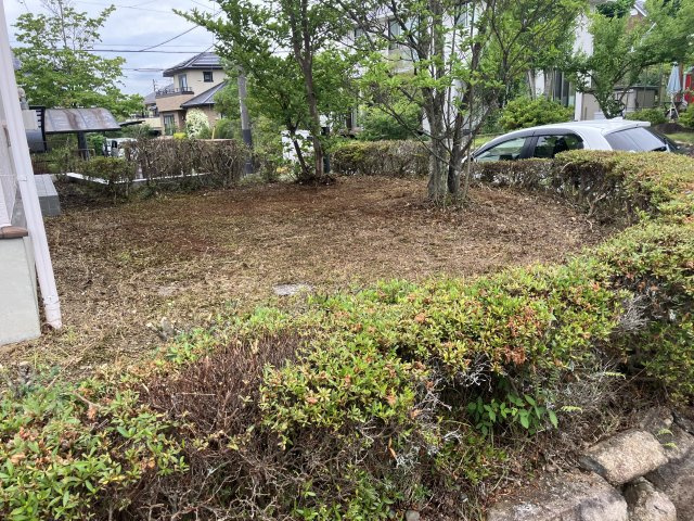 可児市桂ケ丘２丁目の中古一戸建の庭