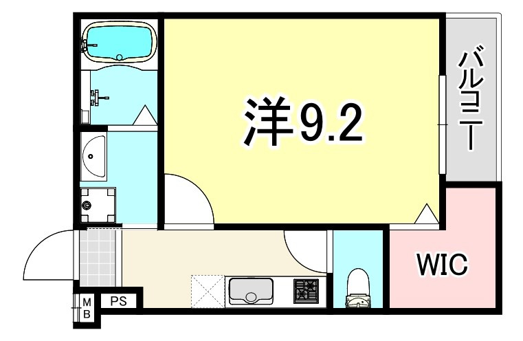 フジパレス御幣島の間取り