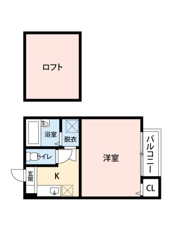 コンフォートベネフィス箱崎10の間取り