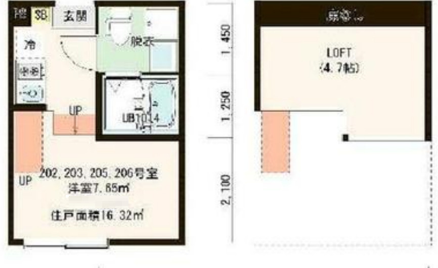 ハーモニーテラス三園Ⅳの間取り